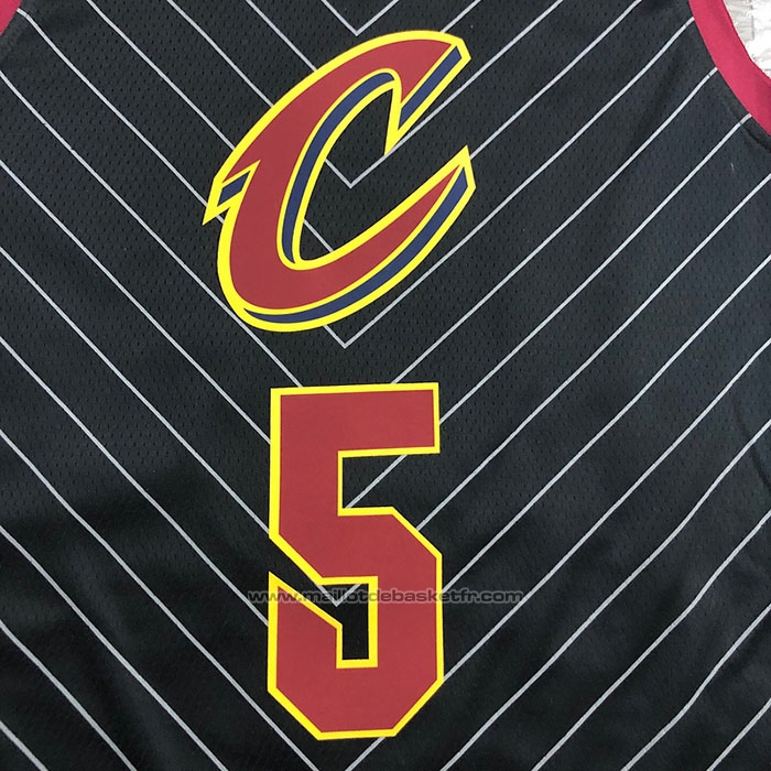 Maillot Cleveland Cavaliers Dennis Smith Jr. #5 Statement 2020-21 Noir